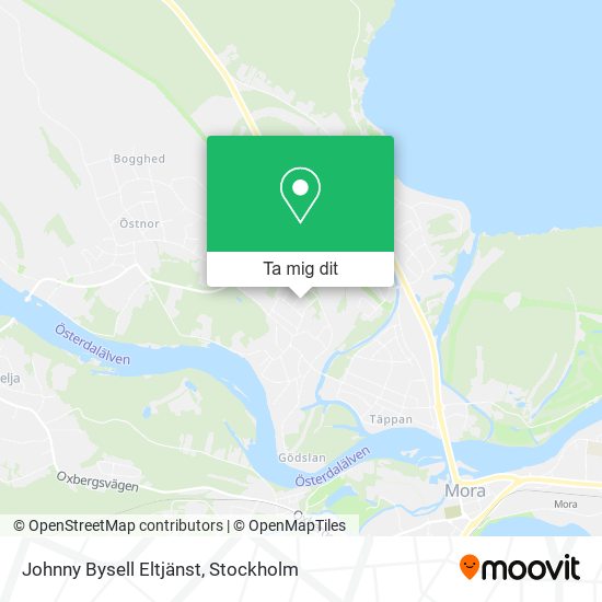 Johnny Bysell Eltjänst karta