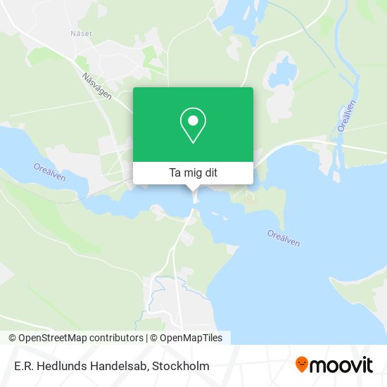 E.R. Hedlunds Handelsab karta