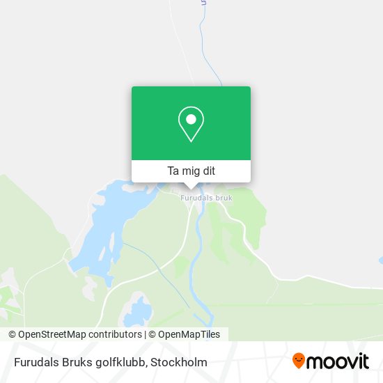 Furudals Bruks golfklubb karta