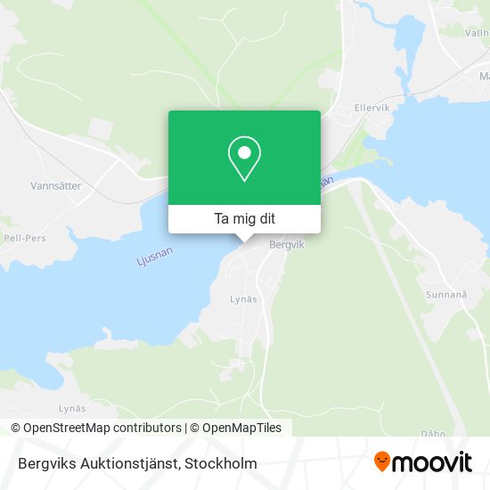 Bergviks Auktionstjänst karta