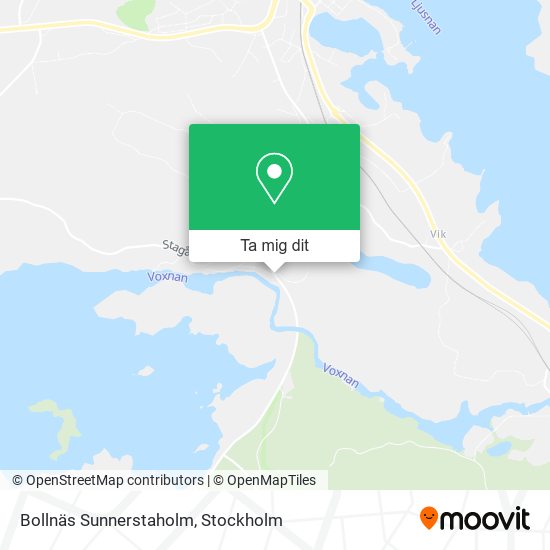 Bollnäs Sunnerstaholm karta