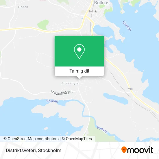 Distriktsveteri karta