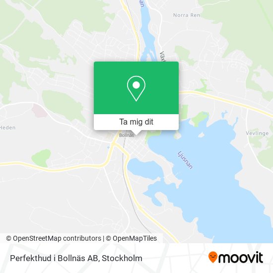 Perfekthud i Bollnäs AB karta
