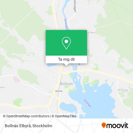 Bollnäs Elbyrå karta