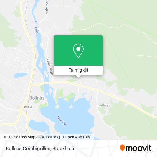 Bollnäs Combigrillen karta