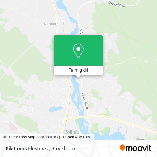 Kilströms Elektriska karta