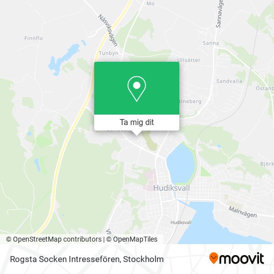 Rogsta Socken Intressefören karta