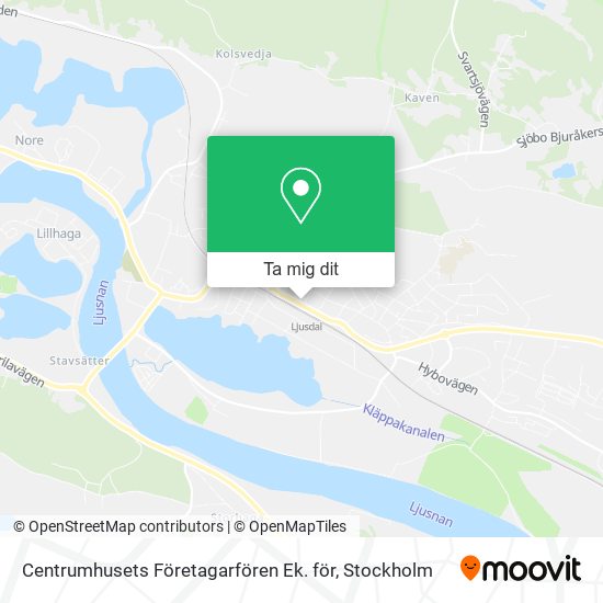 Centrumhusets Företagarfören Ek. för karta