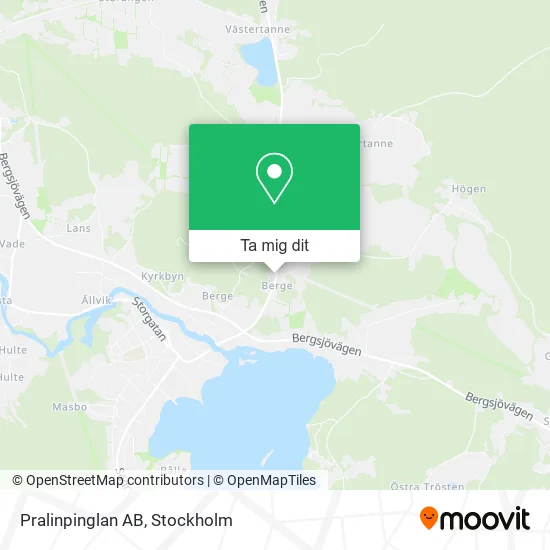 Pralinpinglan AB karta