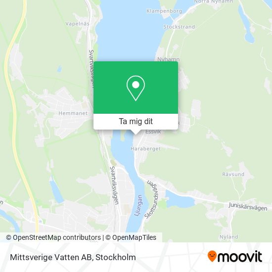 Mittsverige Vatten AB karta