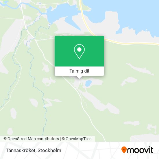 Tännäskröket karta