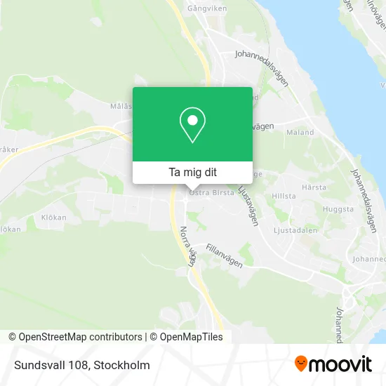 Sundsvall 108 karta