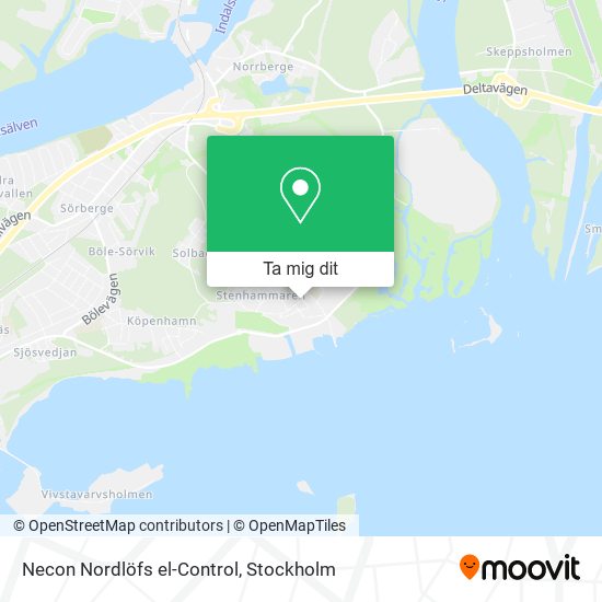 Necon Nordlöfs el-Control karta