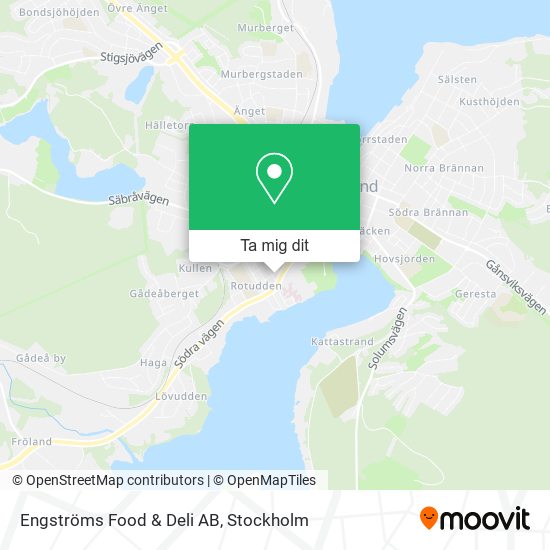 Engströms Food & Deli AB karta
