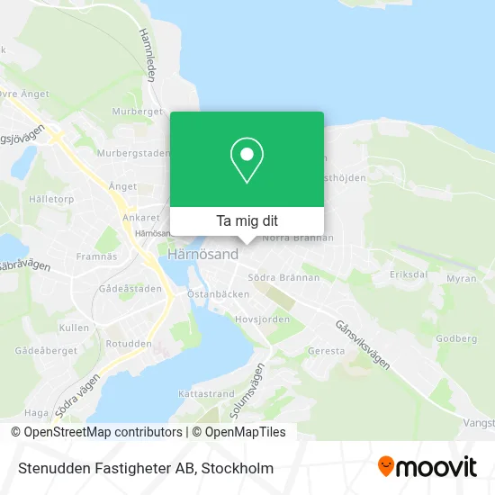 Stenudden Fastigheter AB karta