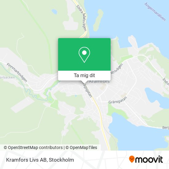 Kramfors Livs AB karta