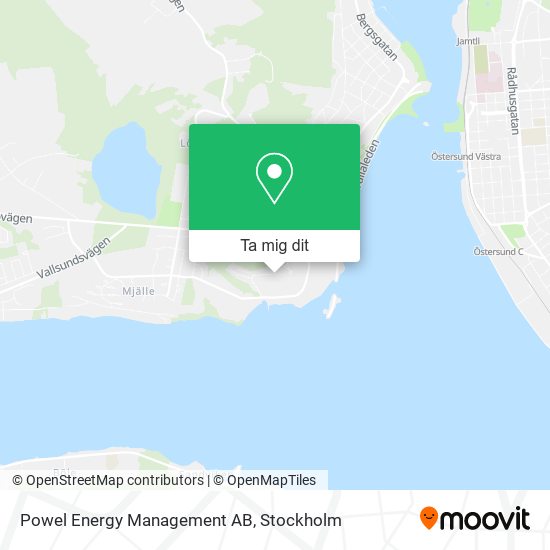 Powel Energy Management AB karta