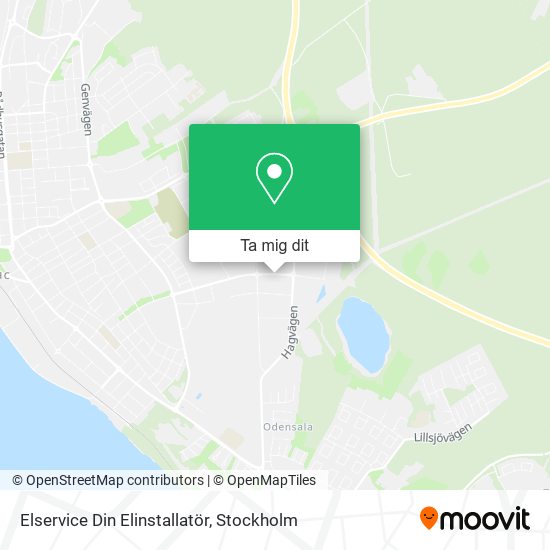 Elservice Din Elinstallatör karta