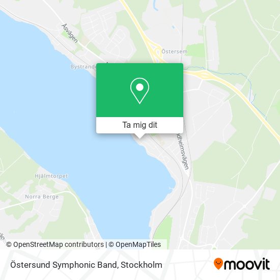 Östersund Symphonic Band karta