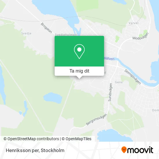 Henriksson per karta