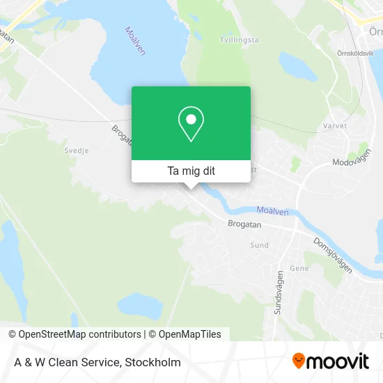 A & W Clean Service karta