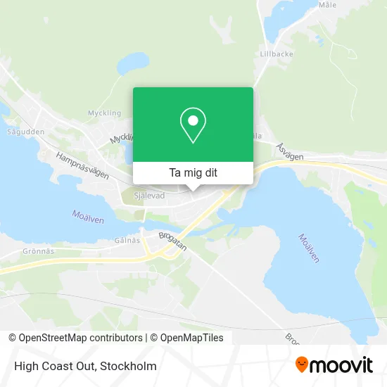 High Coast Out karta