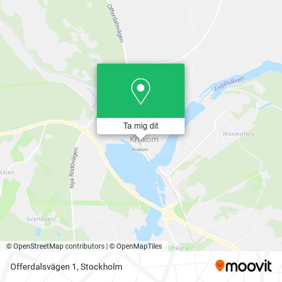 Offerdalsvägen 1 karta