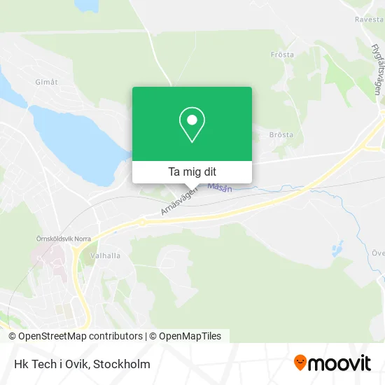 Hk Tech i Ovik karta