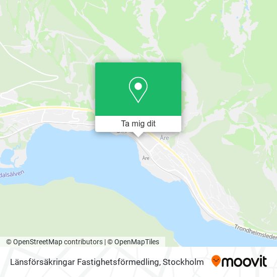 Länsförsäkringar Fastighetsförmedling karta