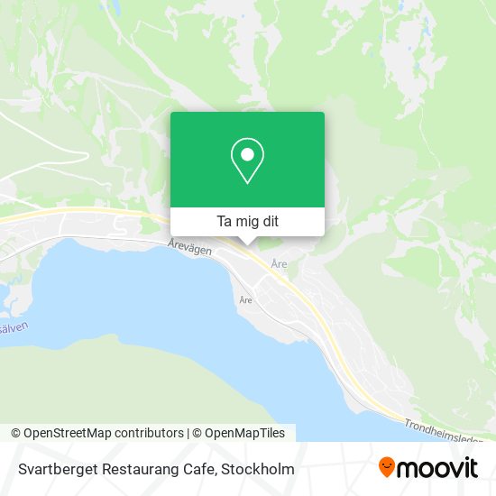 Svartberget Restaurang Cafe karta