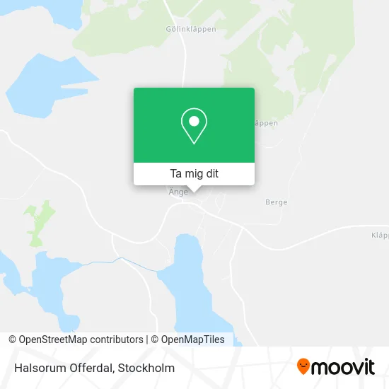 Halsorum Offerdal karta