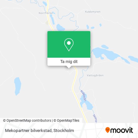Mekopartner bilverkstad karta