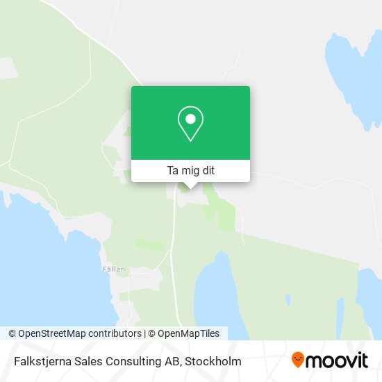 Falkstjerna Sales Consulting AB karta