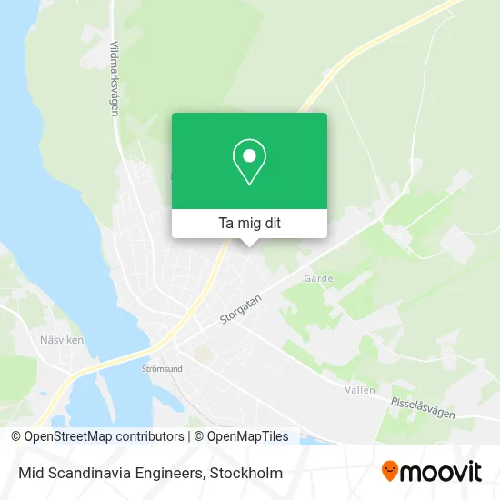 Mid Scandinavia Engineers karta