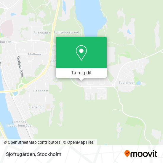 Sjöfrugården karta