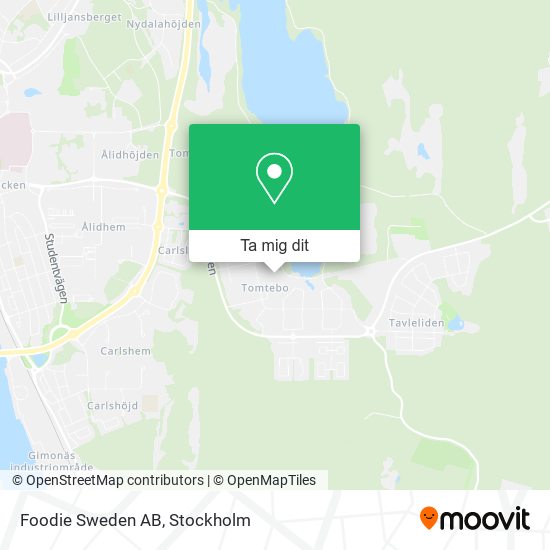 Foodie Sweden AB karta