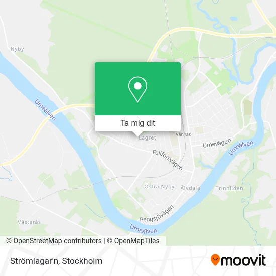 Strömlagar'n karta