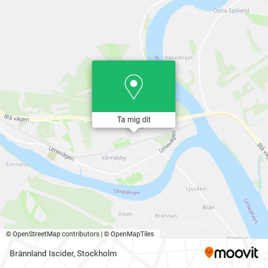 Brännland Iscider karta