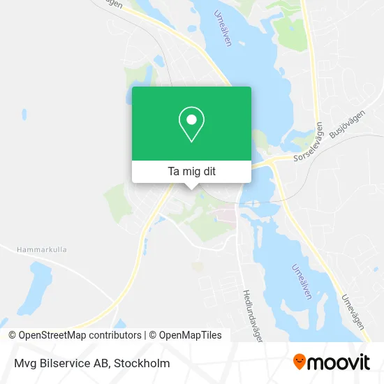 Mvg Bilservice AB karta