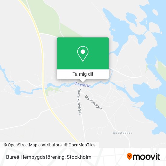 Bureå Hembygdsförening karta