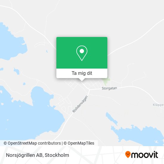 Norsjögrillen AB karta