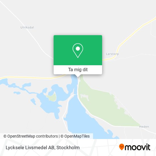 Lycksele Livsmedel AB karta