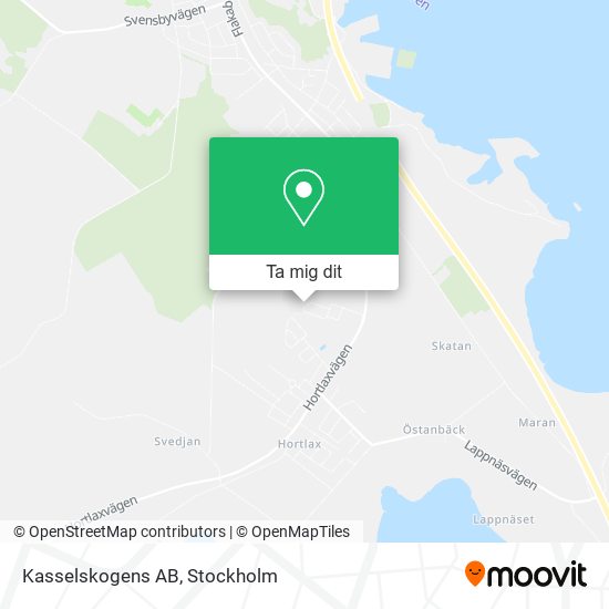 Kasselskogens AB karta