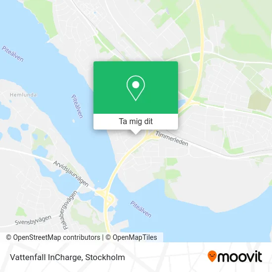 Vattenfall InCharge karta