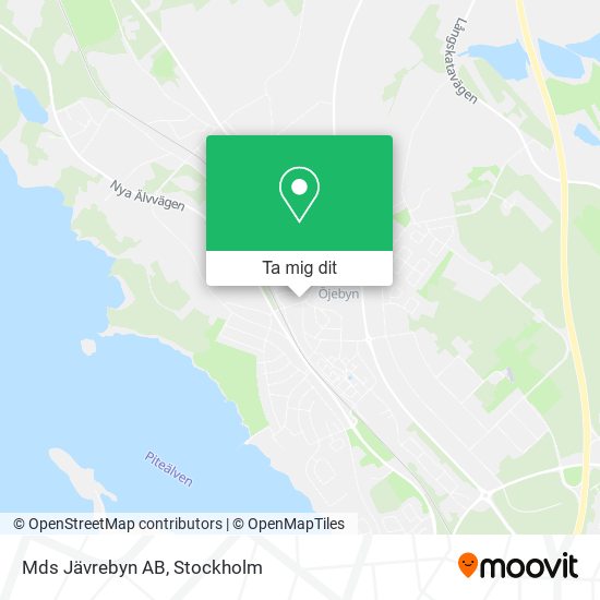 Mds Jävrebyn AB karta