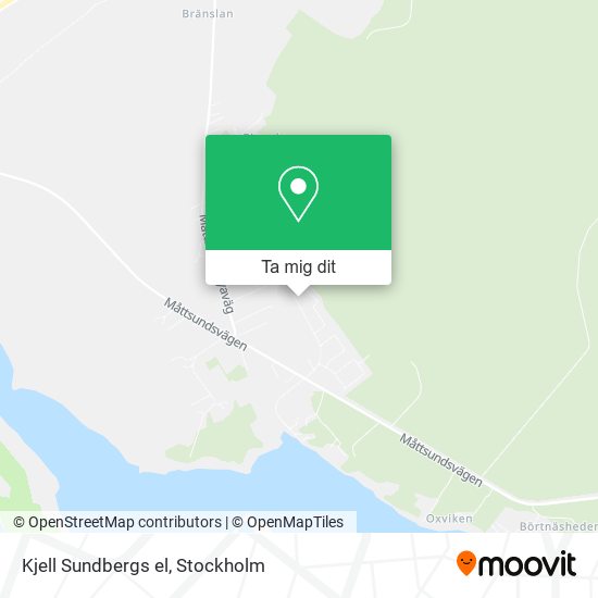 Kjell Sundbergs el karta