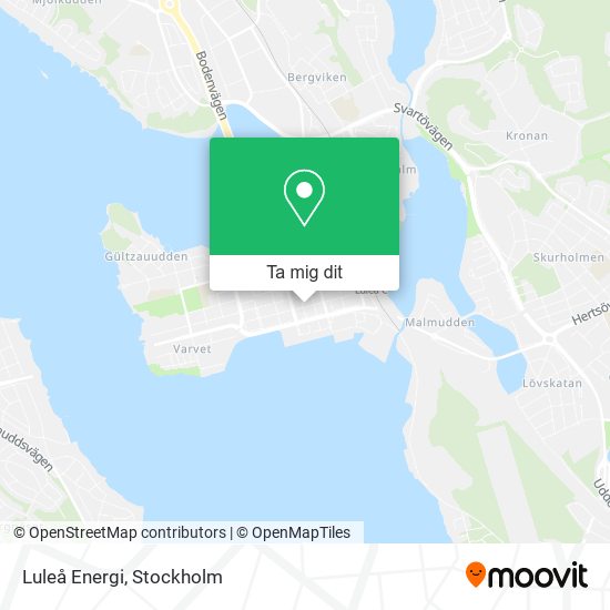 Luleå Energi karta