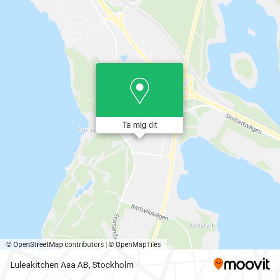 Luleakitchen Aaa AB karta