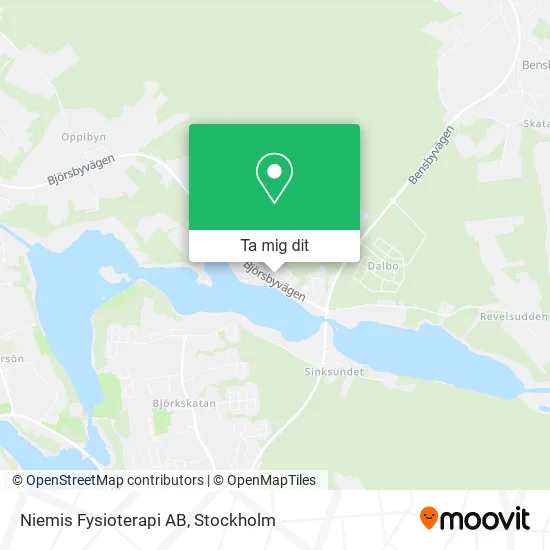 Niemis Fysioterapi AB karta