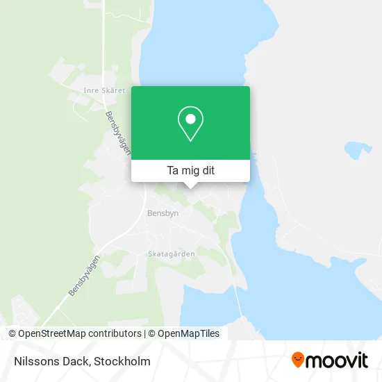 Nilssons Dack karta